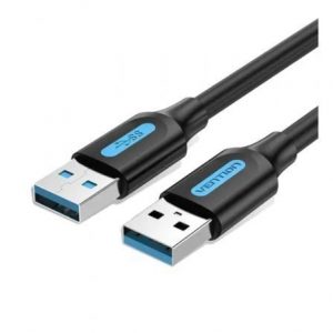 Cable usb 3.0 vention conbf/ usb macho - usb macho/ 5gbps/ 1m/ negro