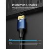 Cable vention hcelf/ displayport macho - displayport 8k macho/ 1m/ azul