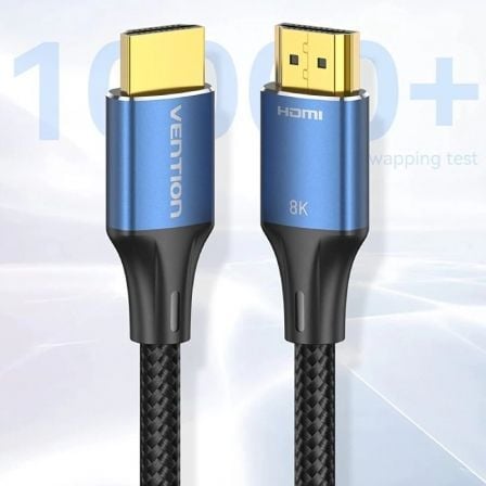 Cable hdmi 2.1 8k vention alglh/ hdmi macho - hdmi macho/ 2m/ azul