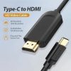 art_ven-cab-hdmi-cgubf_4 Cable conversor hdmi 1.4 4k vention cgubf/ usb tipo-c macho - hdmi macho/ 1m/ negro
