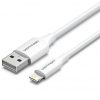 Cable usb 2.0 lightning vention laiwf/ usb macho - lightning macho/ 480mbps/ 1m/ blanco