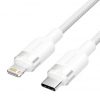 Cable usb tipo-c lightning vention lalwf/ usb tipo-c macho - lightning macho/ 27w/ 480mbps/ 1m/ blanco