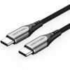 art_ven-cab-tadhg_1 Cable usb 2.0 tipo-c vention tadhg/ usb tipo-c macho - usb tipo-c macho/ hasta 60w/ 480mbps/ 1.5m/ gris