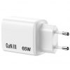 art_verb-carga-32353_4 Cargador de pared gan verbatim essentials/ 2xusb tipo-c/ 1xusb/ 65w