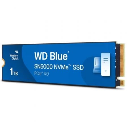 Disco SSD Western Digital WD Blue SN5000 1TB/ M.2 2280 PCIe Gen4/ Full Capacity