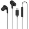 Auriculares intrauditivos xiaomi earphones tipo-c/ con micrófono/ usb tipo-c/ negros