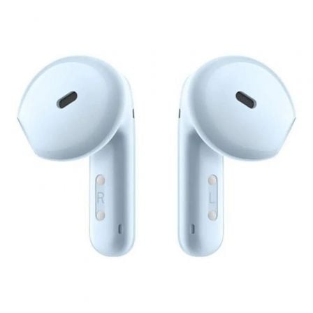 Auriculares bluetooth xiaomi redmi buds 6 active con estuche de carga/ autonomía 6h/ azules