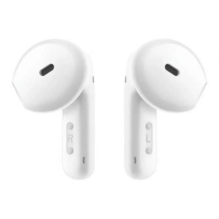 Auriculares bluetooth xiaomi redmi buds 6 active con estuche de carga/ autonomía 6h/ blancos