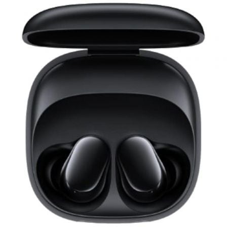 Auriculares bluetooth xiaomi redmi buds 6 play con estuche de carga/ autonomía 7h/ negros