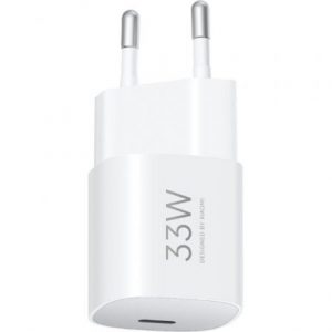 Cargador de pared gan xiaomi 33w nano power adapter 1xusb tipo-c/ 33w