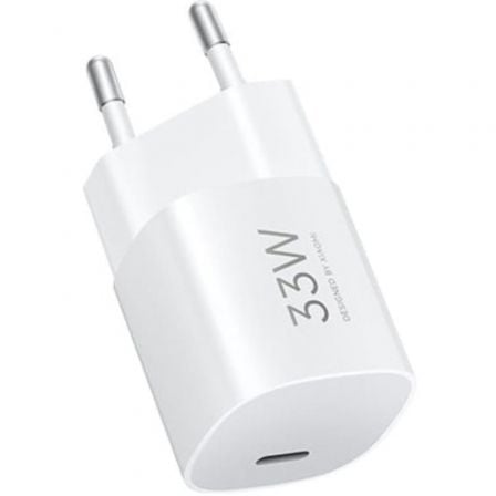Cargador de pared gan xiaomi 33w nano power adapter 1xusb tipo-c/ 33w