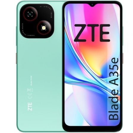 Smartphone zte blade a35e 2gb/ 32gb/ 6.52"/ verde