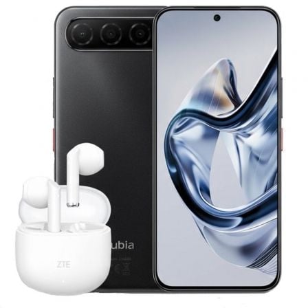 Smartphone zte nubia air 8gb/ 256gb/ 6.78"/ 5g/ negro + regalo auriculares buds 2