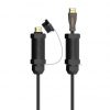 art_ais-cab-a153-0611_1 Cable hdmi con armadura 2.1 aoc 8k aisens a153-0611/ hdmi macho - hdmi macho/ 20m/ negro
