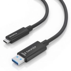 art_ais-cab-a157-0926_1 Cable usb 3.2 tipo-c aoc aisens a157-0926/ usb tipo-c macho - usb macho/ 10gbps/ 25m/ negro