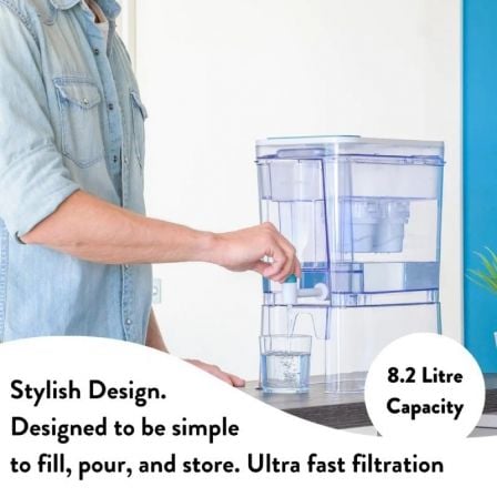 art_aqo-pae-disp-wd1001_3 Depósito de agua filtrada aqua optima wd1001/ 8.2l/ incluye 6 filtros