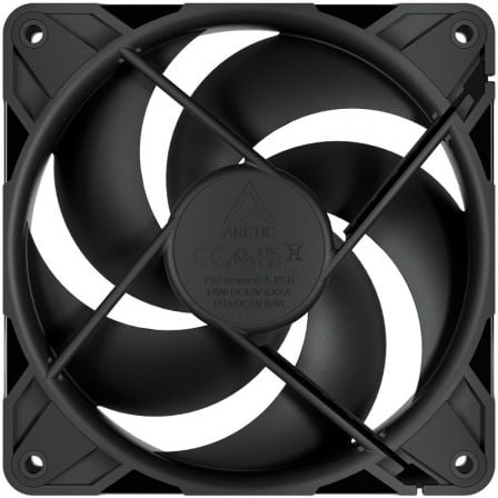 Ventilador arctic p12 pro reverse/ 12cm/ negro