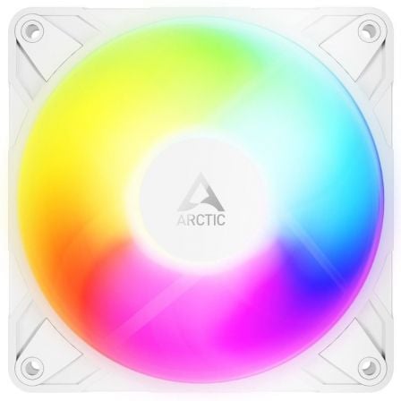 Pack de 3 ventilador arctic p12 pro reverse a-rgb/ 12cm/ blanco
