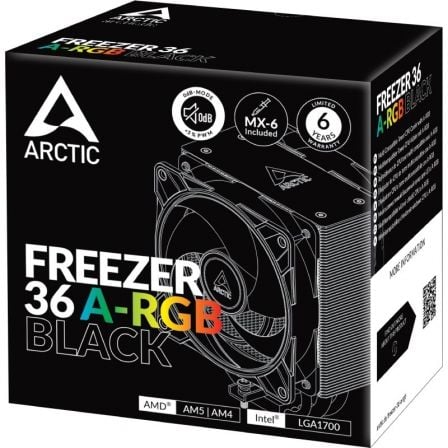 art_arct-ven-acfre00124a_5 Ventilador con disipador arctic freezer 36 a-rgb/ 12cm