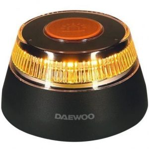Luz baliza de emergencia para coche daewoo dw5001 v16/ homologada/ base imantada/ geolocalizable/ funciona a pilas