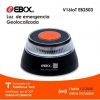 Luz baliza de emergencia para coche ebox v16 iot eb2503/ homologada/ base imantada/ geolocalizable/ funciona a pilas