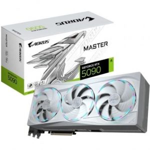 Tarjeta gráfica gigabyte aorus geforce rtx 5090 master ice/ 32gb gddr7