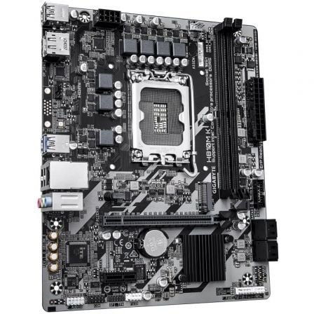 Placa base gigabyte h810m k socket 1851/ ddr5/ pcie 4.0/ micro atx