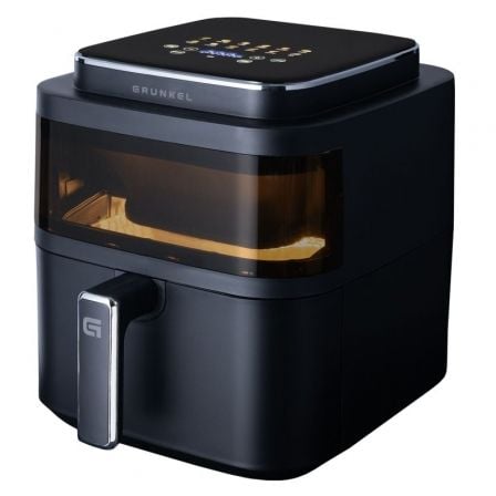 art_grk-pae-fre-bk-lig-fry_1 Freidora por aire airfryer / sin aceite grunkel black light fryer/ 1400w/ capacidad 6l