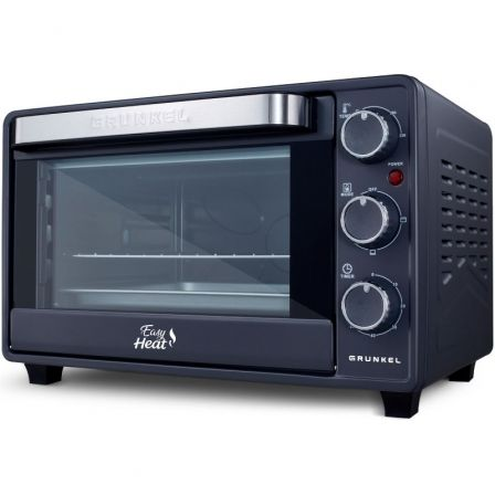 Horno de sobremesa grunkel hr-23easy/ 1600w/ capacidad 23l