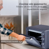 Horno de sobremesa grunkel hr-23easy/ 1600w/ capacidad 23l
