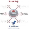 art_helf-luz-help-flash-iot_3 Luz baliza de emergencia para coche help flash v16 connected iot/ homologada/ base imantada/ geolocalizable/ funciona a pilas