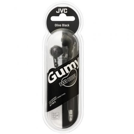 Auriculares intrauditivos jvc ha-f160-b-e/ jack 3.5/ negros