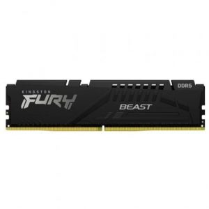 Memoria ram kingston fury beast 16gb/ ddr5/ 5200mhz/ 1.1v/ cl38/ dimm