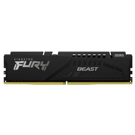 Memoria ram kingston fury beast 16gb/ ddr5/ 5200mhz/ 1.1v/ cl38/ dimm