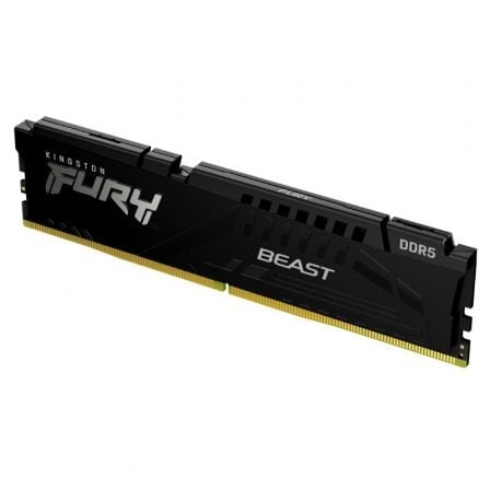 Memoria ram kingston fury beast 16gb/ ddr5/ 5200mhz/ 1.1v/ cl38/ dimm