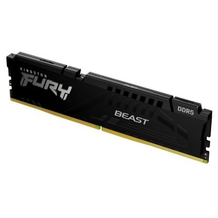 Memoria ram kingston fury beast 16gb/ ddr5/ 6000mhz/ 1.1v/ cl36/ dimm