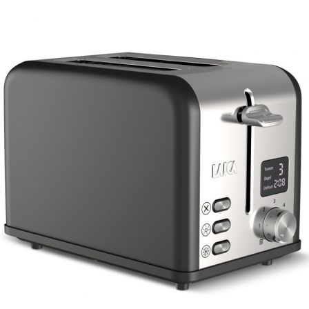 Tostador laica hi1000l/ 880w/ negro y plata