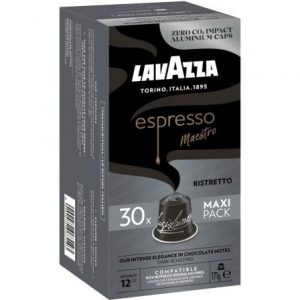 art_lav-cafe-esp-maes-ris-30c_1 Cápsula lavazza espresso maestro ristretto para cafeteras nespresso/ caja de 30