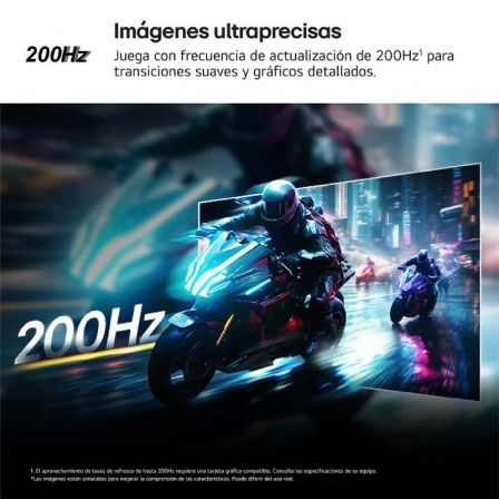 Monitor gaming lg ultragear 27g610a-b 27"/ qhd/ 1ms/ 200hz/ ips/ regulable en altura/ negro