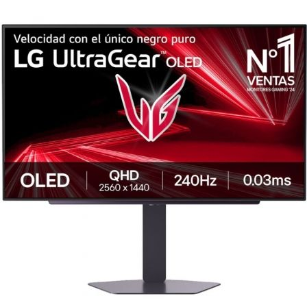 art_lg-m-27gx704a-b_1 Monitor gaming lg ultragear 27gx704a-b 27"/ qhd/ 0.03ms/ 240hz/ oled/ regulable en altura/ negro
