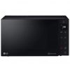 Microondas lg neochef mh6535gis/ 1000w/ capacidad 25l/ función grill/ negro