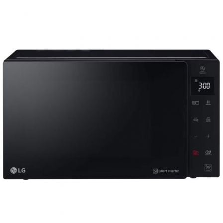 Microondas lg neochef mh6535gis/ 1000w/ capacidad 25l/ función grill/ negro