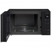 Microondas lg neochef mh6535gis/ 1000w/ capacidad 25l/ función grill/ negro