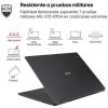 Portátil lg gram 15z80t-g.au75b ryzen ai 7-350/ 16gb/ 512gb ssd/ 15.6"/ win11