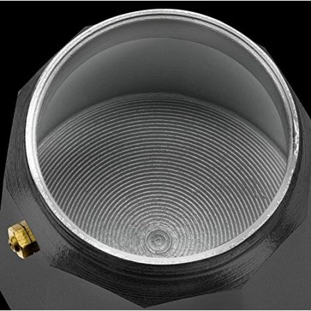 Cafetera italiana monix noir m640012/ 12 tazas/ negra