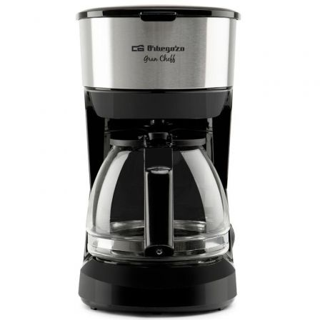 Cafetera de goteo orbegozo cg 4506/ 6 tazas/ negra y plata