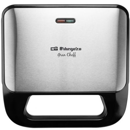 Sandwichera orbegozo sw 7560/ 750w/ para sandwiches