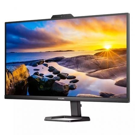 Monitor philips 27e1n5600he 27"/ qhd/ webcam/ multimedia/ regulable en altura/ negro