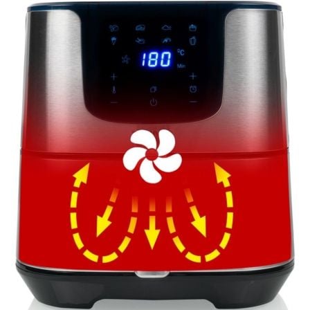 Freidora por aire airfryer / sin aceite princess deluxe digital xxl 183312/ 1700w/ capacidad 5.5l