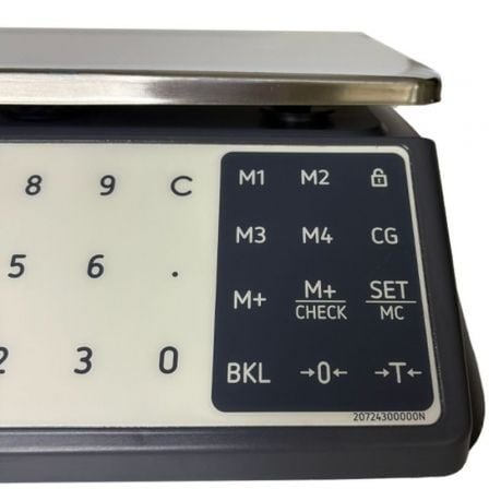 Balanza premier sc-one/ hasta 30kg/ azul y blanca